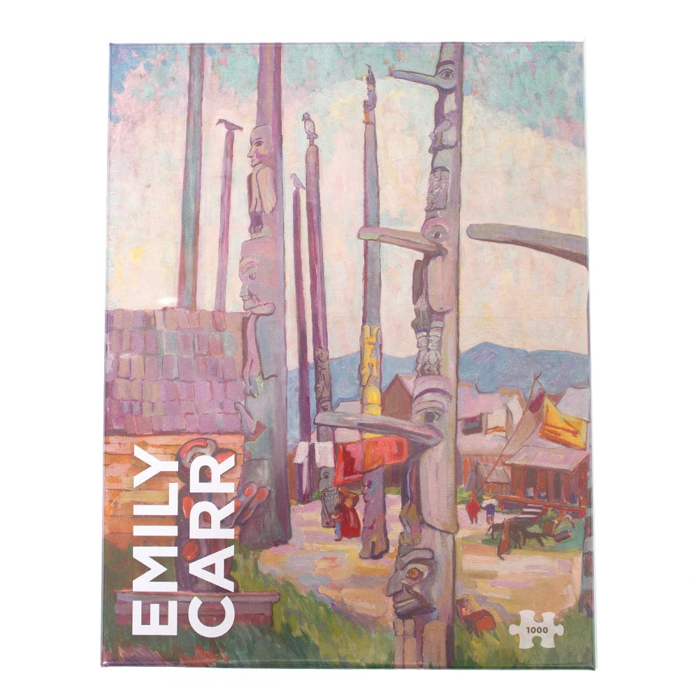 Pomegranate, Puzzle, Gifts, 1000 Piece, Jigsaw, Emily Carr, Totem Poles, 963712